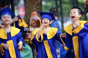 May lễ phục tốt nghiệp mầm non số lượng lớn ở đâu