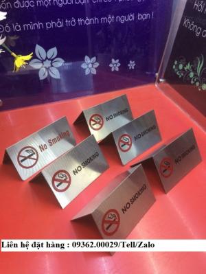 Giảm giá tất cả các sản phẩm biển cấm hút thuốc, nosmoking nhân dịp cuối năm