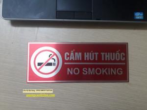 Giảm giá tất cả các sản phẩm biển cấm hút thuốc, nosmoking nhân dịp cuối năm