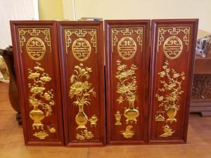 Tranh tứ quý giảm giá khủng