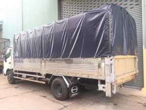 Xe Tải Hino XZU730 Thùng Mui Bạt Bửng Nâng