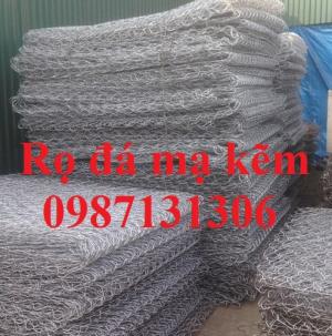 Rọ đá mạ kẽm 2x1x1m, rọ đá 2x1x0,5m, 1x1x1m, 1x1x0,5m giá tốt nhất