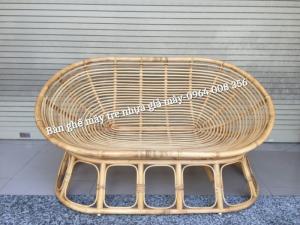 ghe thu gian papasan chat lieu may tu nhien - noi that may tre luc binh