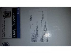 Nồi áp suất Philips 5 lít