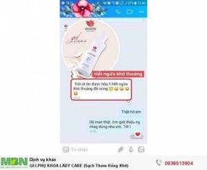 GELPHỤ KHOA LADY CARE (Sạch Thơm Hồng Khít)
