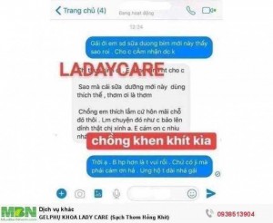 GELPHỤ KHOA LADY CARE (Sạch Thơm Hồng Khít)