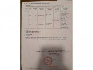 Bán dãy trọ đang cho thuê full phòng thuộc phường Long Trường-Q9