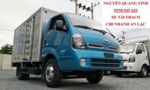 Xe Tải Kia - Thaco K250 - Euro 4 - Tải Trọng 2,49 Tấn - Hổ Trợ Trả Góp Lãi Suất Ưu Đãi