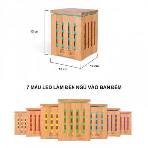 Máy khuếch tán tinh dầu siêu âm tre- máy xông tinh dầu 150ml TDP24