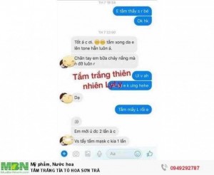 Tắm Trắng Tía Tô Hoa Sơn Trà
