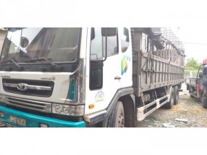 Xe tải 15 tấn daewoo novus thùng mui bạt đời 2014