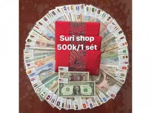 Sét lì xì 52 tờ tiền của 28 quốc gia