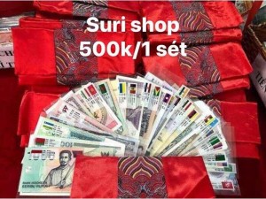 Sét lì xì 52 tờ tiền của 28 quốc gia