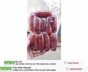 COMBO 2KG Lạp Xưởng Tươi Cai Lậy Tiền Giang