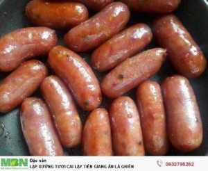 Lạp Xưởng Tươi Cai Lậy Tiền Giang Ăn Là Ghiền