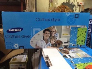 Tủ sấy quần áo SAMSUNG có hẹn giờ
