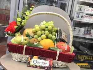 Giỏ trái cây quà tặng - trái cây nhập khẩu cao cấp