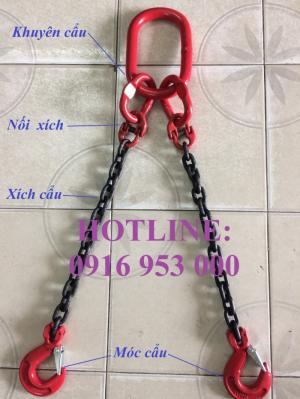 Sling Xích cẩu hàng ( 2 móc )