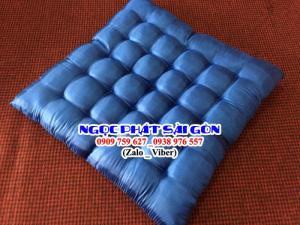Đệm ngồi màu trơn. Nệm ngồi thủ công cao cấp. Nệm lót ngồi bàn trà. Ngọc Phát Sài Gòn. Mới 100%