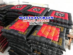 Nệm Ngồi Thêu Vi Tính. Nệm ngồi bệt, đệm ngồi, nệm lót ngồi. Nệm ngồi Ngọc Phát. Mới 100%