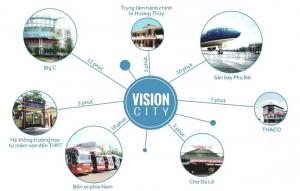 Bán đất mặt tiền khu đô thị Vision City – Thanh Lam – Thuỷ Phương. Gía tốt cho đầu tư hay an cư