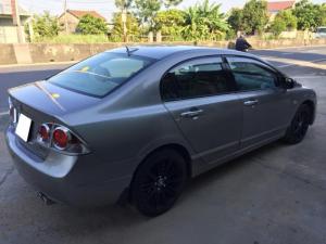 Gia đình cần bán Civic 1.8, số sàn, sx 2008, màu bạc gia đình sử dụng