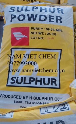 Lưu Huỳnh :Nguyên liệu phân bón, thuốc BVTV, hóa chất xử lý tẩy trắng