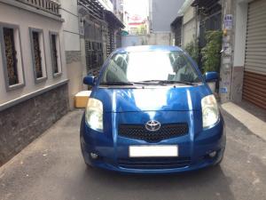 Cần bán xe Toyota Yaris 1.3AT 2008 màu xanh đại dương