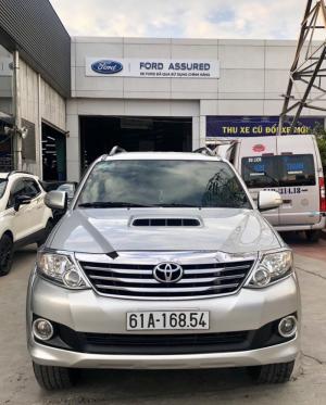 Bán Toyata Fortuner sx 2k14 màu bạc