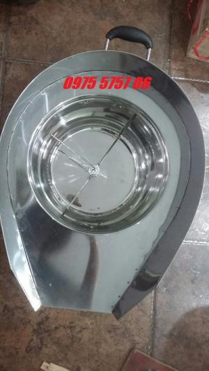 Máy làm bắp rang bơ có máng 2 van gas