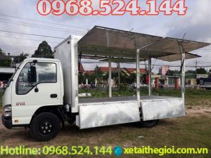 Đại lý bán xe tải isuzu 1T9 thùng kín ưu đãi lớn dịp tết 2019