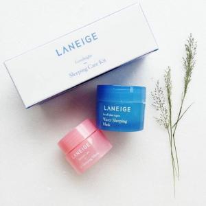 Bộ Mặt Nạ Ngủ Laneige Goodnight Sleeping Care Kit - Seoul Shop Mỹ phẩm Hàn Quốc xách tay chính hãng