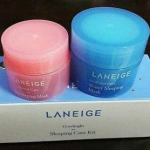 Bộ Mặt Nạ Ngủ Laneige Goodnight Sleeping Care Kit - Seoul Shop Mỹ phẩm Hàn Quốc xách tay chính hãng