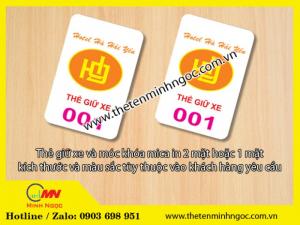 Thẻ tên đeo áo giá rẻ