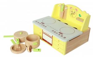 Bộ bếp đồ chơi nấu ăn bằng gỗ xuất khẩu mẫu mới nhất