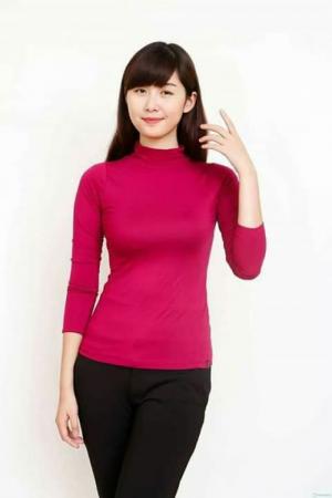 Áo giữ nhiệt nữ, cổ 3 phân siêu ấm áp