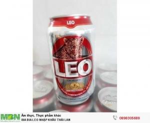 Thùng Bia Leo Nhập Khẩu Từ Thái Lan Lon 330Ml (24 Lon)