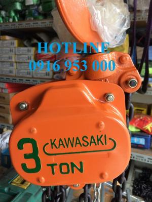 Pa lăng xích kéo tay Kawasaki - 3 tấn