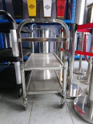 Xe Đẩy Inox 3 Tầng