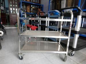 Xe Đẩy Inox 3 Tầng