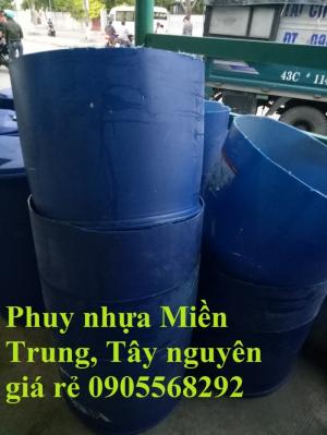 Thanh lý 450 chiếc thùng phuy nhựa các loại 120 lít, 150l, 200l, 220, 240l ,..