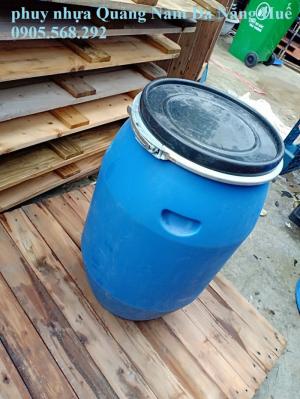 Thanh lý 450 chiếc thùng phuy nhựa các loại 120 lít, 150l, 200l, 220, 240l ,..