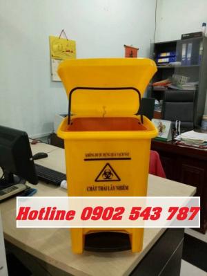 Thùng rác đạp chân 25 lít
