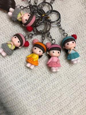 Móc khóa Búp bê dễ thương