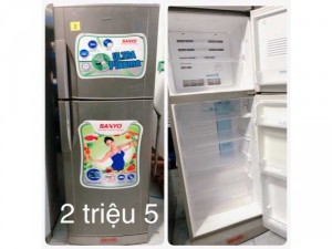 Tủ Lanh Sanyo 250l, Màu Xám Sang Trọng