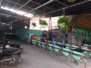 Bàn ghế mây cafe sân vườn giá rẻ
