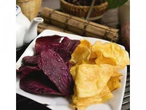 Khoai lang tím sấy giòn Đà Lạt