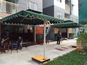 Bàn ghế mây cafe sân vườn trực tiếp sản