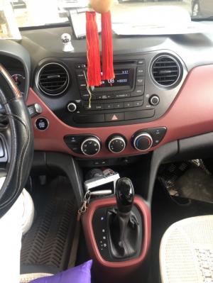 Bán Hyundai Grand i10 1.2AT HB màu cam số tự động nhập Ấn Độ 2014 đk 2015 gốc Sài Gòn