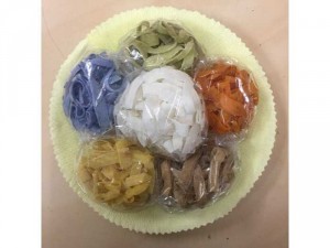Mứt dừa ngũ hành tương sinh